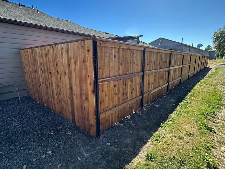 Fence Work by Twins Lawn Service